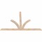 Ekena Millwork Richland Smooth Timber Gable Bracket, Douglas Fir, 72"W x 48"H x 1 1/2"D x 3 1/2"F, 16/12 Pitch GBW072X48X0204RIC00SDF - alternate 2